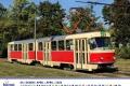 Duben 2024 nástěnného kalendáře Pražských tramvají 2024 »Letem dopravním světem«