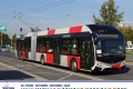 Říjen 2024 nástěnného kalendáře Pražských tramvají 2024 »Letem dopravním světem«